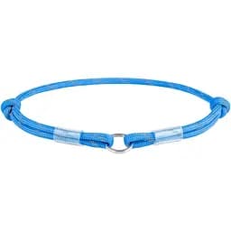 Шнурок для адресника Waudog Smart ID, світловідбиваючий, S, довжина 25-45 см, синій