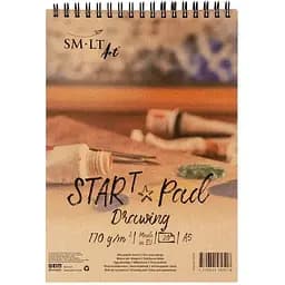 Альбом для рисунка на спирали SM-LT Art STAR T 170г/м2 20л