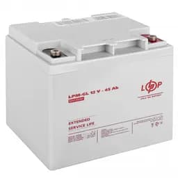 Акумулятор LogicPower LPM-GL 12V - 45 Ah GEL - мініатюра 2