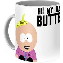 Кухоль GeekLand South Park Баттерс SP.02.03 330 мл білий