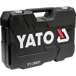 Набір головок торцевих Yato квадрат 1/2", 3/8", 1/4" з інструментами та насадками 111 шт. (YT-38831) - мініатюра 3