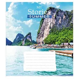 Зошит загальний "Літня історія" Leader 048-600162L-5 в лінію, 48 аркушів