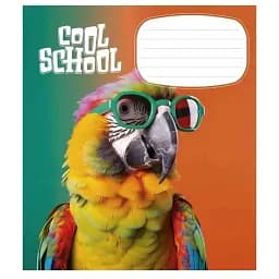 Тетрадь ученическая Школярик Cool School 012-3307L-1 в линию 12 листов