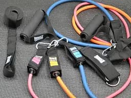 Набір трубчастих еспандерів PowerPlay PP-4101 Expander Tube Set 3 шт. (до 18,2 кг.) (PP-4101_3set) - мініатюра 7