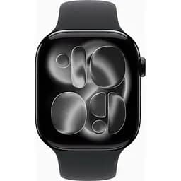 Смарт-годинник Apple Watch Series 11 GPS 46mm Jet Black Aluminium Case with Black Sport Band - S/M (MEUW4RK/A) - мініатюра 2
