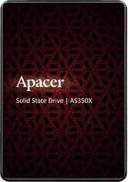 Накопичувач SSD 512GB Apacer AS350X 2.5 SATAIII 3D TLC (AP512GAS350XR-1)