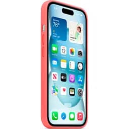 Чохол Silicone Case with MagSafe для Apple iPhone 15 Guava ААА [94560] - мініатюра 3