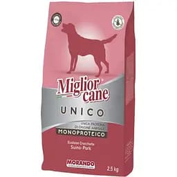 Сухий корм для собак Morando Migliorcane Unico свинина 12.5 кг (5 шт. х 2.5 кг)