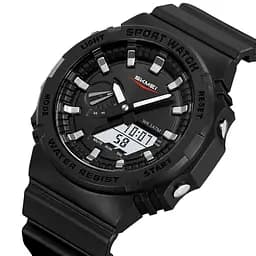 Наручний годинник чоловічий 2351BKWT Black-White Skmei acs0029984 - мініатюра 2