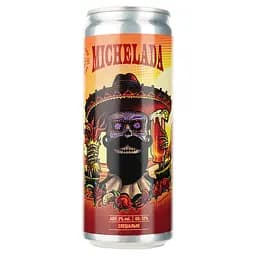 Пиво Beermaster Brewery Michelada, янтарное, нефильтрованное, 3%, ж/б, 0,33 л