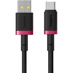 Кабель Baseus Dura Series Fast Charging Cable USB to Type-C 60W 2 м Червоний+чорний