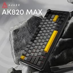 Клавіатура Ajazz AK820 MAX Plus Daydream Switch Black/Gray/Yellow (AK820MAX-DD-BGY) [142205] - мініатюра 3
