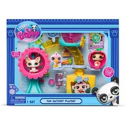 Ігровий набір Фабрика Розваг Littlest Pet Shop 00519 аксесуари та 2 фігурки, фабрика