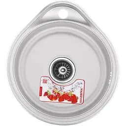 Мойка кухонная ZERIX Z4843-08-180E satin (ZX1598)