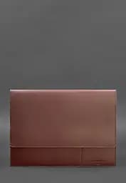 Шкіряна папка для документів А4 (на магнітах) бордова