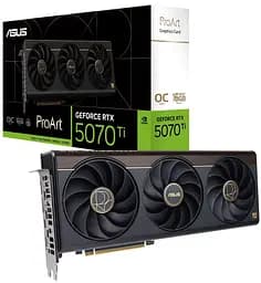 Відеокарта ASUS RTX 5070 Ti 16Gb ProArt OC (PROART-RTX5070TI-O16G) (GDDR7, 256 bit, PCI-E v5.0 x16) - мініатюра 13