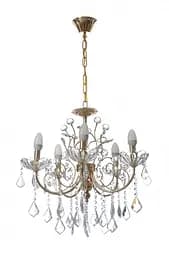 Люстра підвісна Brille кришталева свічка E14 60W (BCL-657S/5)