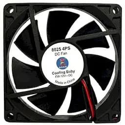 Кулер до корпусу Cooling Baby 8025 4PS