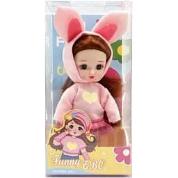 Кукла шарнирная Bambi для девочек Funny EBO DH2368B(Pink) 15 см