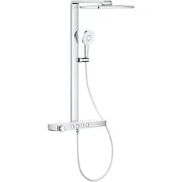 Душова система з термостатом для настінного монтажу Grohe Rainshower Aqua Pure 1009620000, Білий