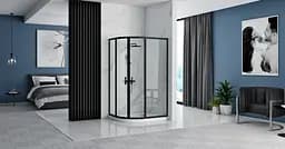 Душова кабіна Rea Look black 80x100 REA-K7900, Чорний матовий, Універсальна - мініатюра 2