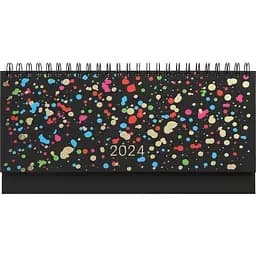 Планінг датований Buromax Fancy 2024 чорний (BM.2498-01)