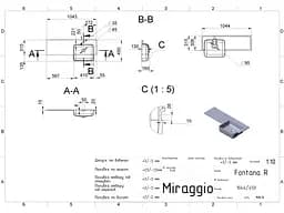 Умивальник Miraggio Fontana R mirasoft 0001600, Білий матовий - мініатюра 5