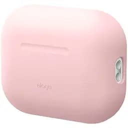 Чохол Elago Silicone Basic Case with Nylon Lanyard Light Pink для AirPods Pro 2nd Gen рожевий (EAPP2SC-BA+ROSTR-LPK)