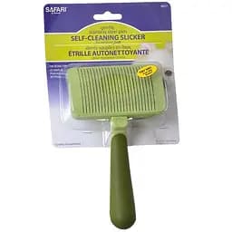 Safari Self-Cleaning пуходерка самоочистка для собак и котов середній 10.5х6.5 см