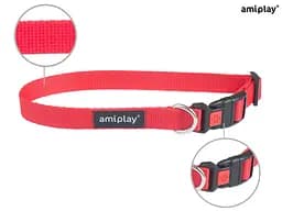 Нашийник для собак Amiplay Basic XL 45-70 * 2,5 см - червоний