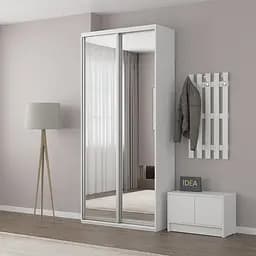 Шафа-купе Idea серія 1 110 x 60 x 240 см Білий Дзеркало