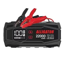 Пусковий пристрій Alligator Jump Starter 1000A/2000A 22000mAh(JS845)