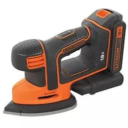 Шлифмашина вибрационная аккумуляторная Black&Decker без АКБ и ЗУ BDCDS18N