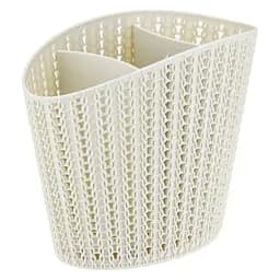 Сушарка для столового приладдя Idea Home (1166-IH-біл.ротанг)