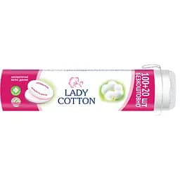 Ватні косметичні диски Lady Cotton 100+20 шт.