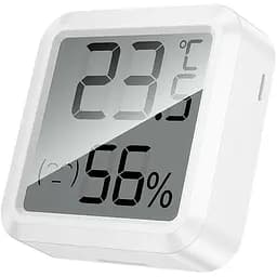 Термогигрометр Hoco HX40 белый [136714]