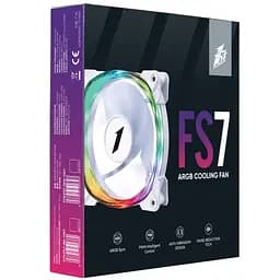 Кулер до корпусу 1stPlayer FS7 White (FS7-WH-1IN1) - мініатюра 10