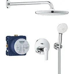 Душова система прихованого монтажу Grohe Eurosmart з Tempesta 250 25288000, Хром