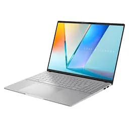 Ноутбук ASUS Vivobook S 16 M5606UA-MX027 16' 3.2K OLED, AMD R7-8845HS, 32GB, F1TB, UMA, NoOS, Сріблястий (90NB1483-M00130) - мініатюра 3