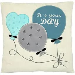 Подушка Tigres It's your day, 33х33 см, разноцветная (ПД-0465)