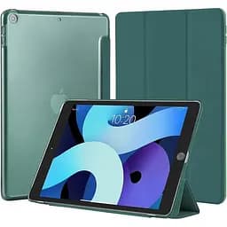 Чохол-книжка BeCover Tri Fold Hard для Apple iPad 10.2 2019/2020/2021 Dark Green (709656) - мініатюра 2