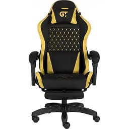 Геймерське крісло GT Racer (X-2339 Fabric Black/Yellow)