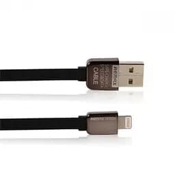 USB-кабель Remax King Kong Lightning iPhone 5, 6, 7, 8, 11, 12, 1 м черный