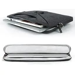 Сумка для ноутбуку WIWU City Commuter Bag 15.6" Grey - мініатюра 2