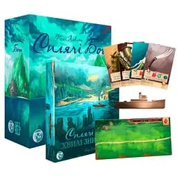 Настільна гра Games 7 Days Сплячі Боги з доповненням Хвилі знищення + Ігровий килимок + Металевий корабель + унікальне промо! (SB001U+2)