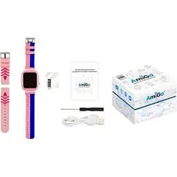 Смарт-годинник Amigo GO004 Splashproof Camera+LED Pink (746404) - мініатюра 7