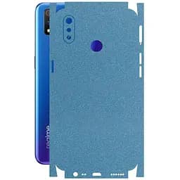 Захисна плівка StatusSKIN для Realme 3 Корпус Вініл Блакитна глянець