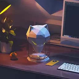 Зволожувач повітря портативний WOLF Air Humidifier, аромадифузор електричний з резервуаром для ефірної олії, ультразвуковий, 650 мл - мініатюра 3