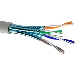 Кабель Одескабель КПпВонг-HF-ВПЕ (500) 4x2x0,56 (U/FTP-cat.6A LSOH), CU, екран., для внутр. робіт, 305м