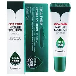 Бальзам для губ FarmStay Cica Farm Nature Solution Lip Balm з центеллою, 10 г